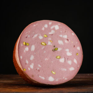 Mortadella trancio con pistacchio