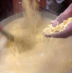 Preparazione Polenta Ciociara